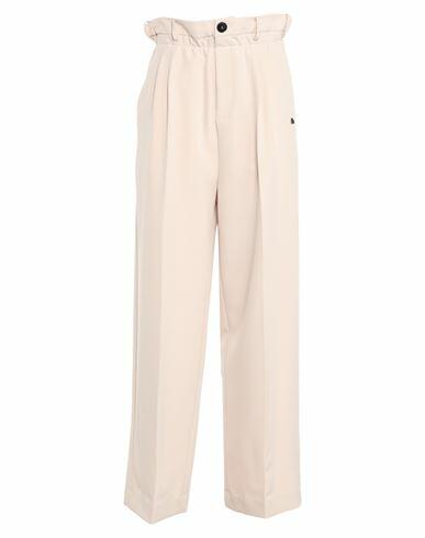 Emma & Gaia Woman Pants Beige Polyester, Elastane Cover