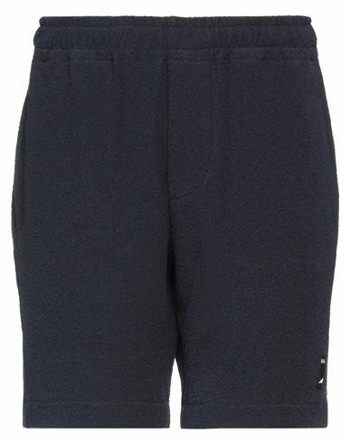 Grifoni Man Shorts & Bermuda Shorts Midnight blue Cotton, Polyamide Cover