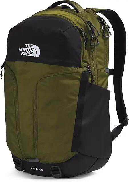 The North Face Surge (Forest Olive/TNF Black) Backpack Bags Cover