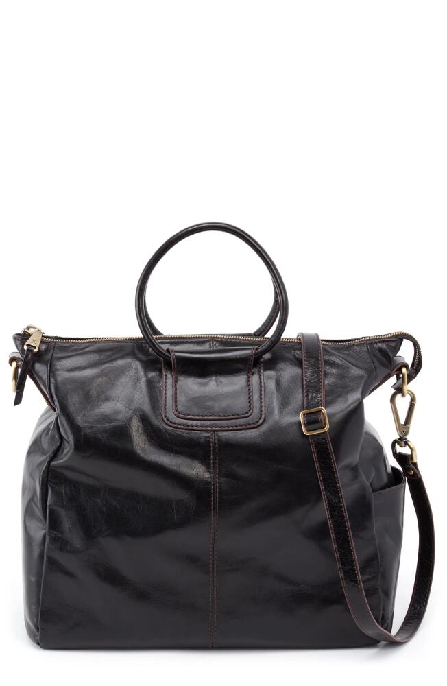 HOBO Sheila Large Satchel in Black Cover