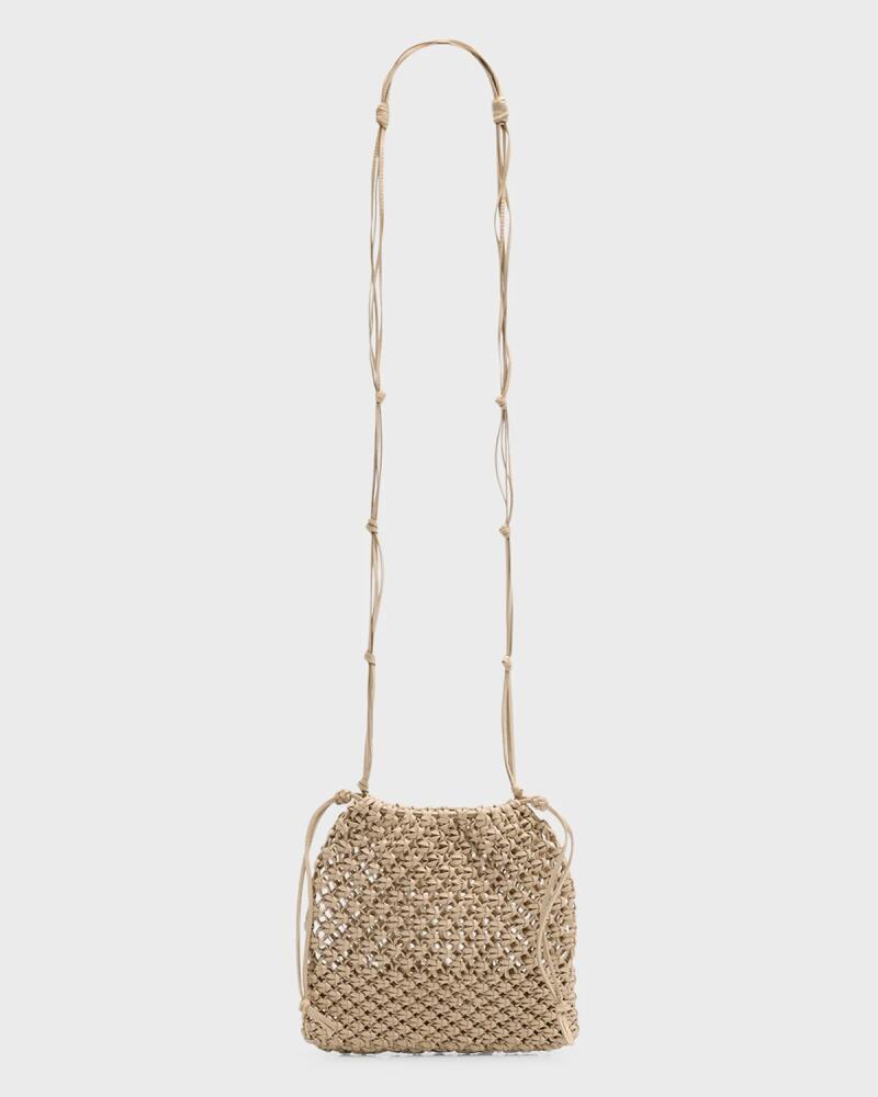 Ulla Johnson Tulia Knotted Leather Crossbody Bag Cover