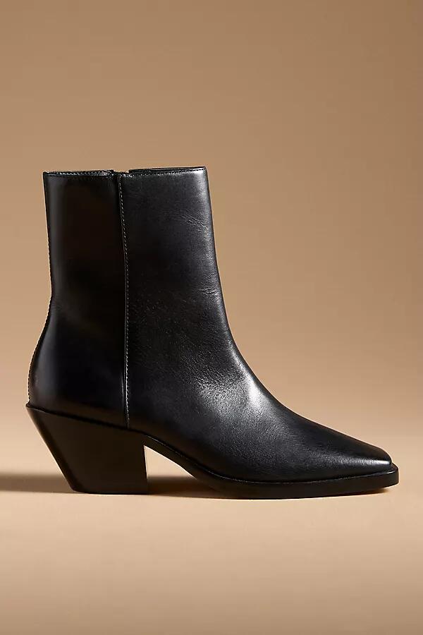 By Anthropologie Square-Toe Ankle Boots Cover