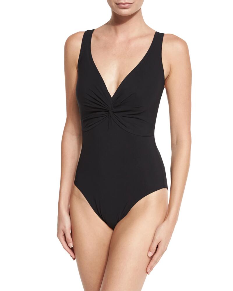 Karla Colletto Twist Underwire One-Piece Swimsuit (D+ Cup) Cover