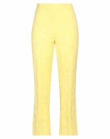 Vivetta Woman Pants Yellow Polyester, Cotton, Elastane Cover