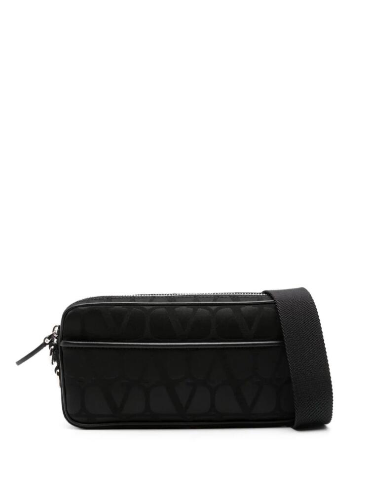 Valentino Garavani Toile Iconographe messenger bag - Black Cover