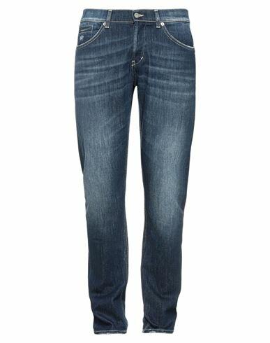 Dondup Man Jeans Blue Cotton, Elastomultiester Cover