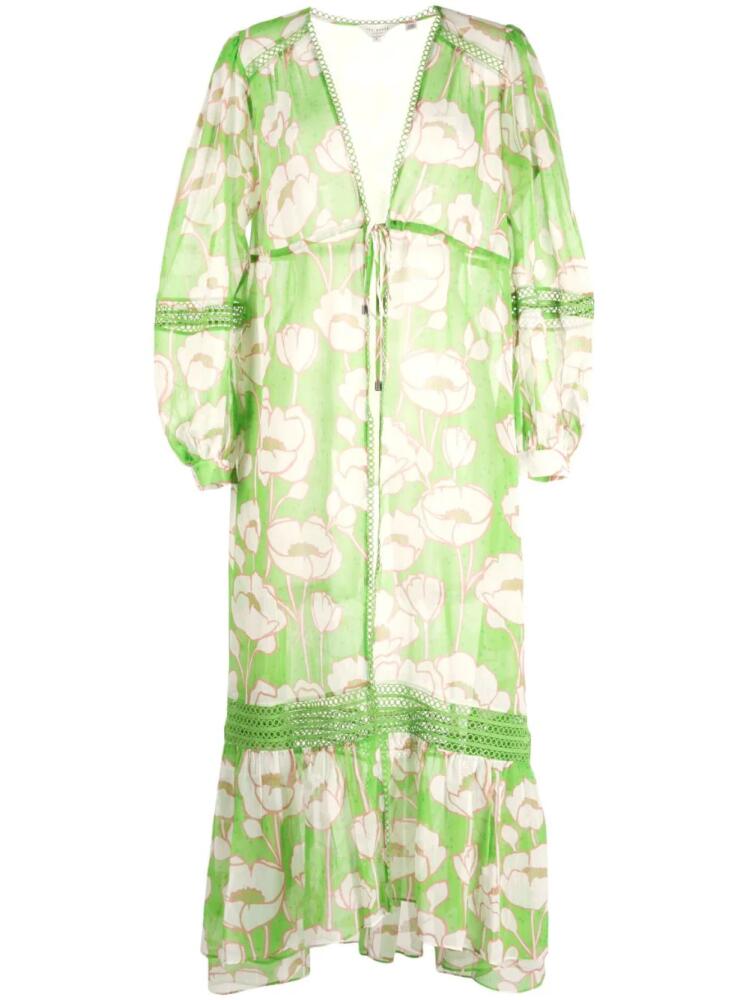 Ted Baker Elisia floral-print dress - Green Cover