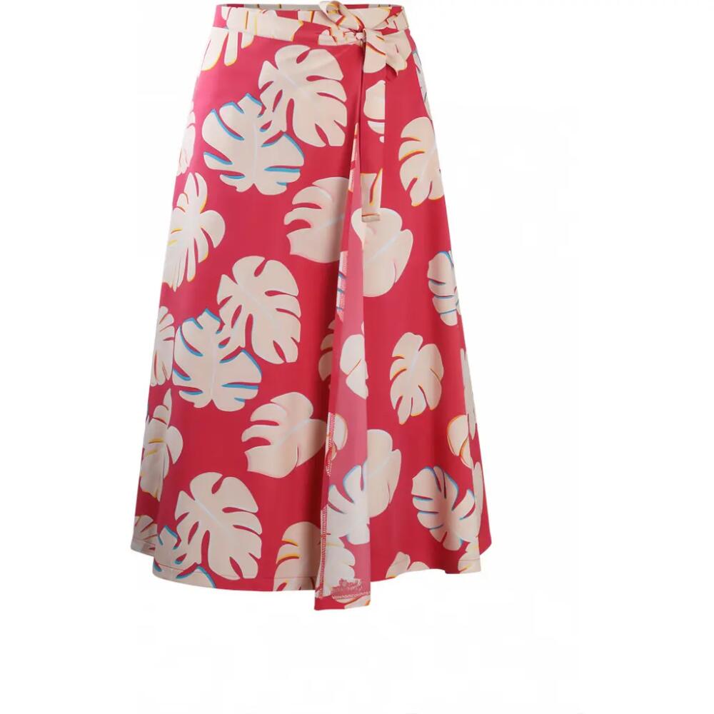 UV Skinz Wrap Skirt in Berry Flora Cover