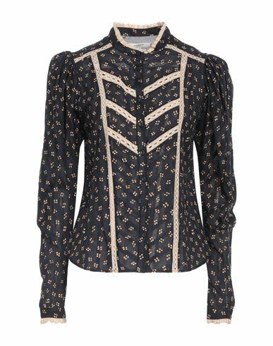 Isabel Marant Woman Shirt Midnight blue Cotton Cover