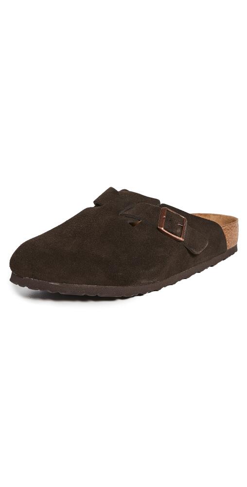 Birkenstock Boston Soft Footbed Clogs Mocha Cover