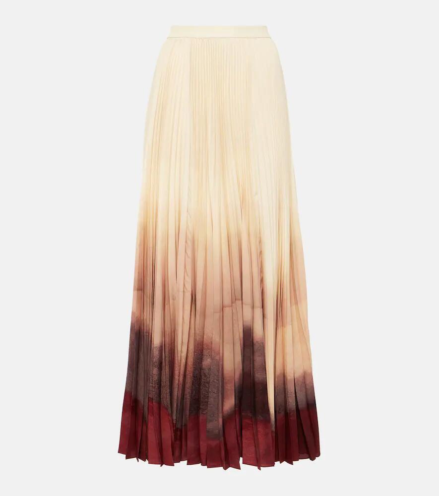 Altuzarra Sif pleated ombré maxi skirt Cover