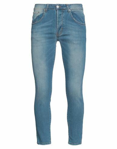 Takeshy Kurosawa Man Jeans Blue Cotton, Rayon Cover