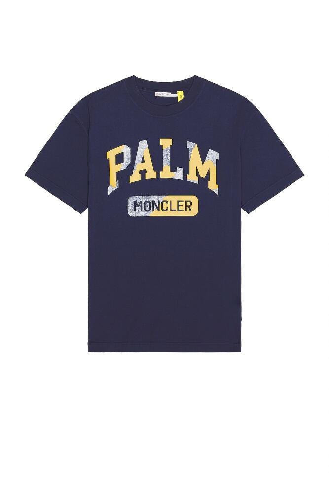 Moncler Genius x Palm Angels Palm T-Shirt in Blue Cover