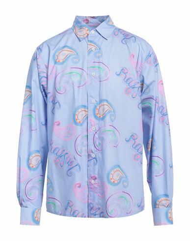 Rassvet Man Shirt Light blue Cotton Cover