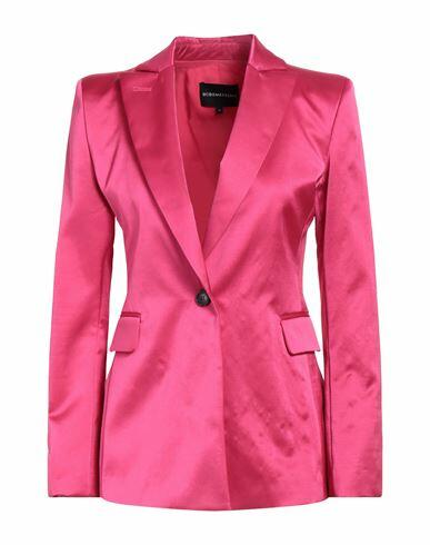 Bcbgmaxazria Woman Blazer Fuchsia Viscose, Virgin Wool, Elastane Cover