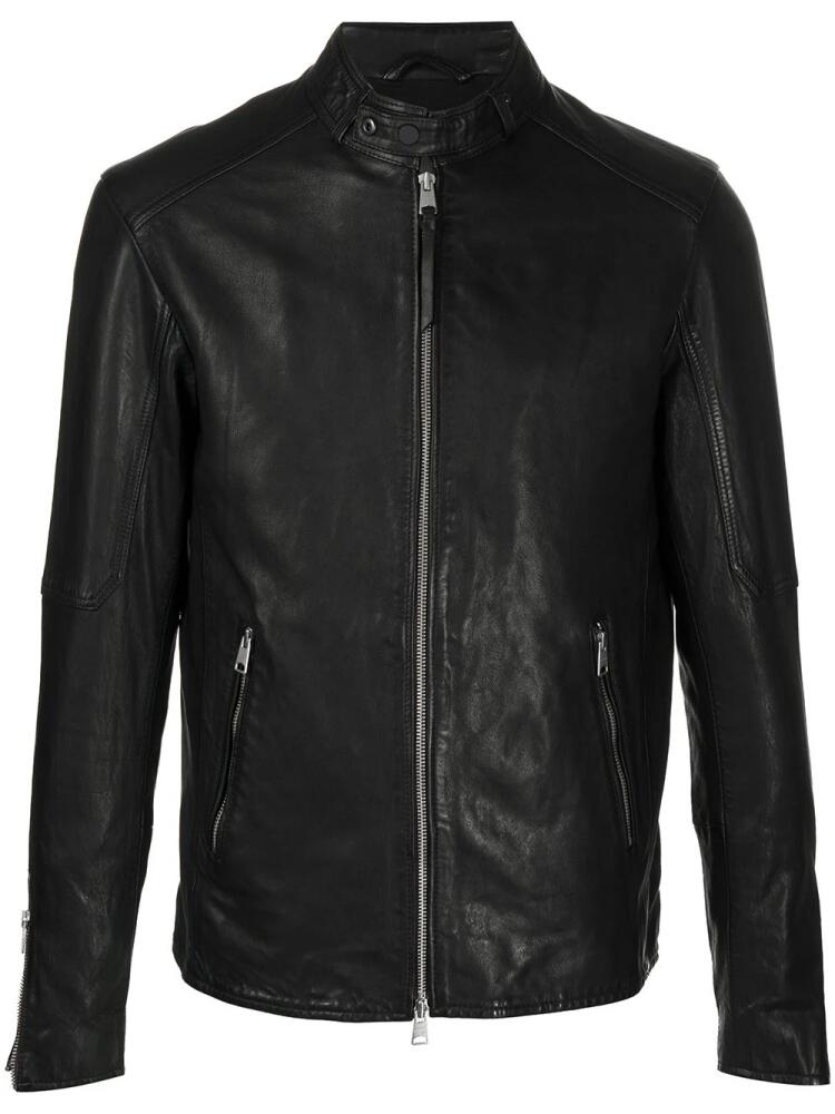 AllSaints Coram biker jacket - Black Cover