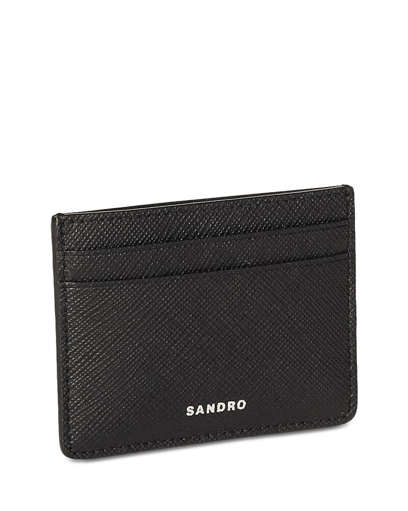 Sandro Saffiano Leather Card Case Cover