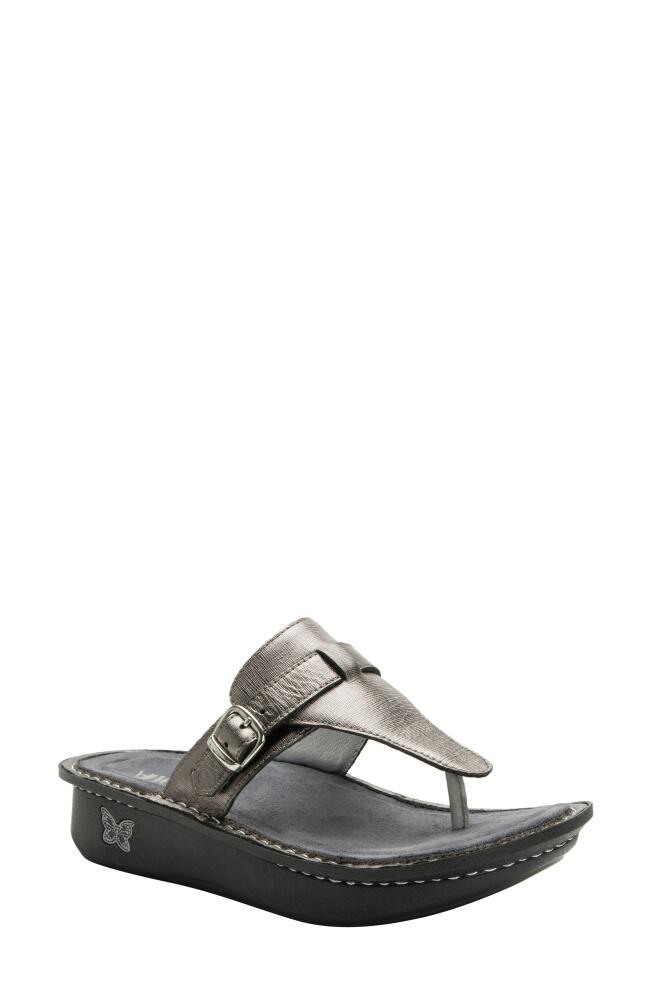 Alegria by PG Lite Kennedi Flip Flop in Twinkle Pewter Cover