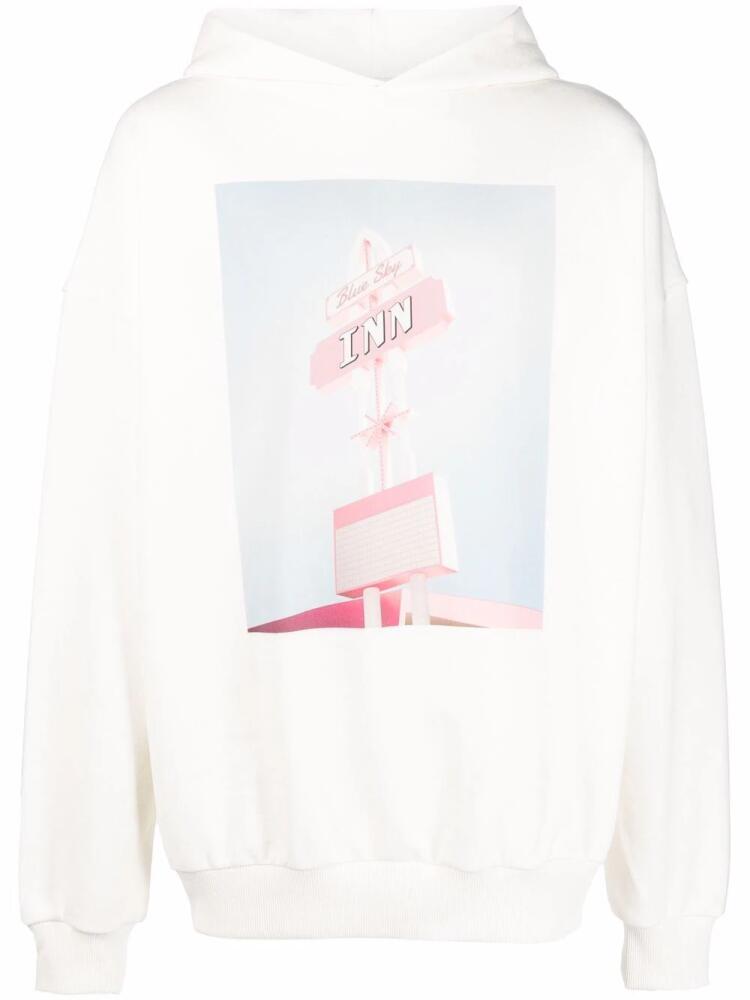 BLUE SKY INN graphic-print crew neck sweatshirt - Neutrals Cover