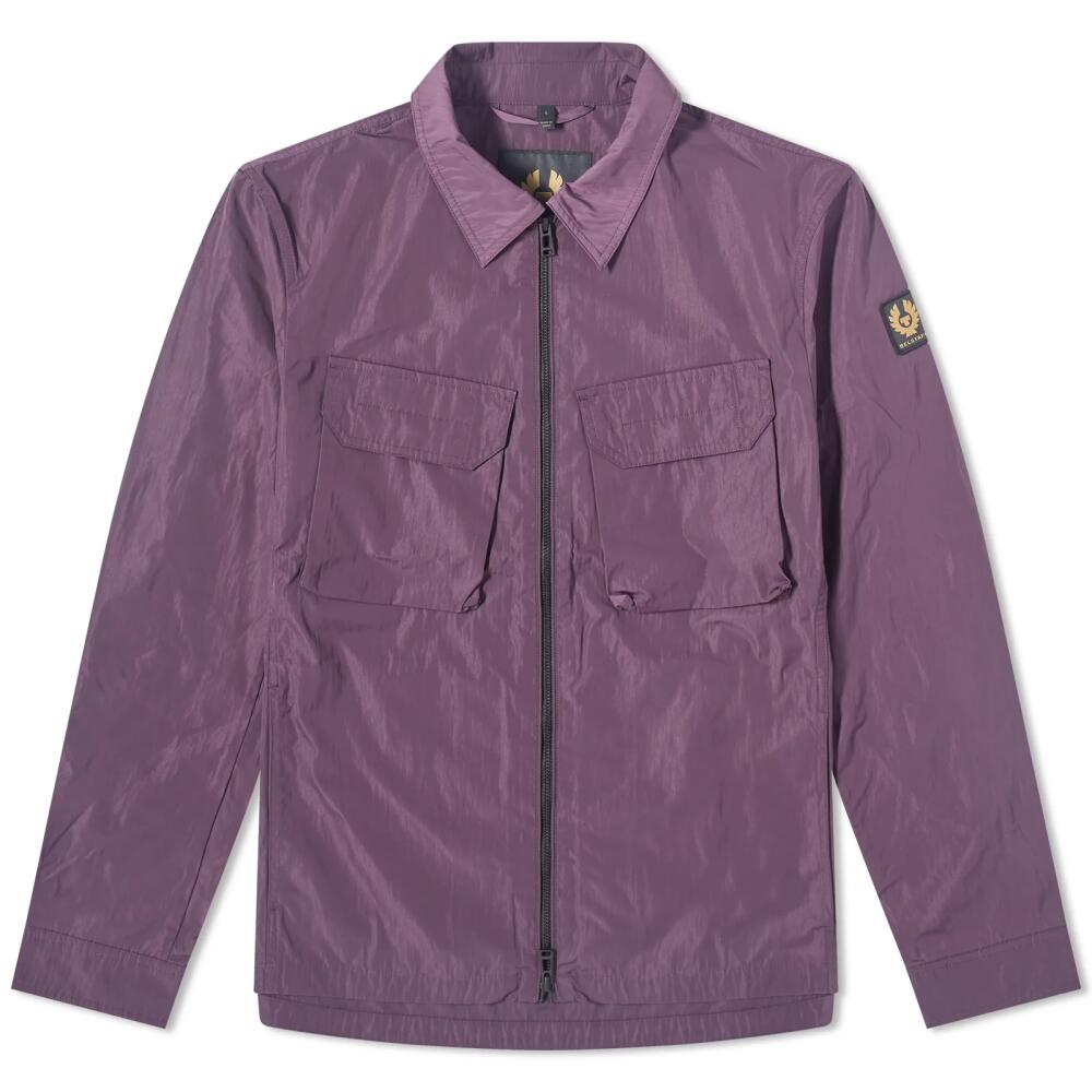 Belstaff Men's Staunton Overshirt in Dark Garnet Cover