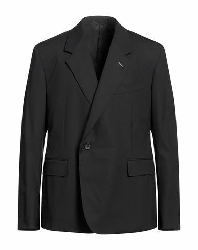 Dunhill Man Blazer Black Cotton, Elastane Cover