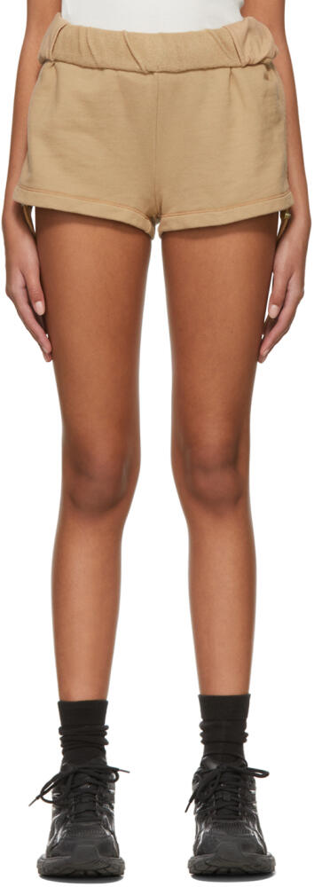 Dion Lee Beige Cotton Shorts Cover