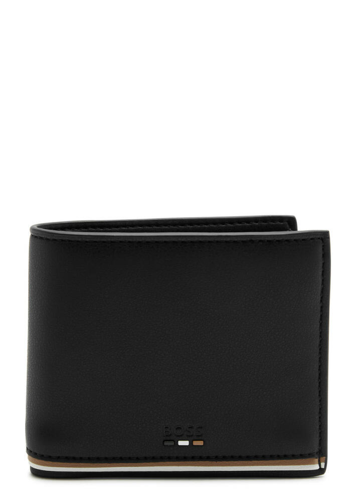 Boss Ray Logo Leather Wallet - Black Cover