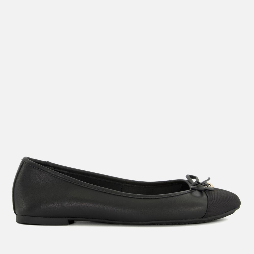 Dune London Women's Hallo Leather Ballet Flats Cover