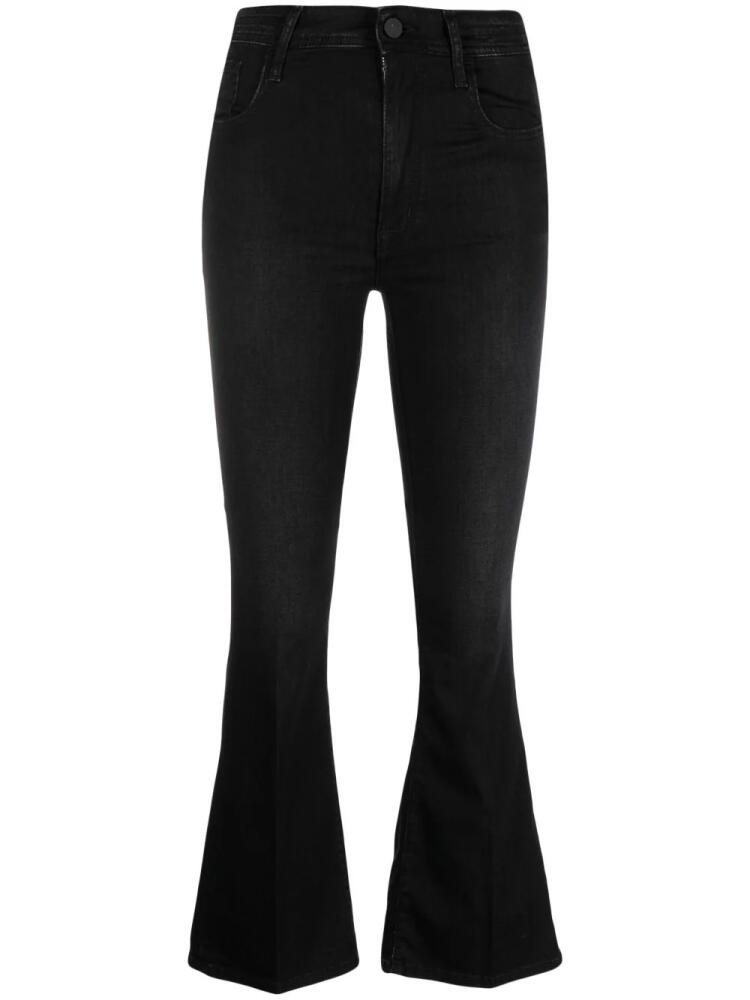 Jacob Cohën mid-rise flared jeans - Black Cover