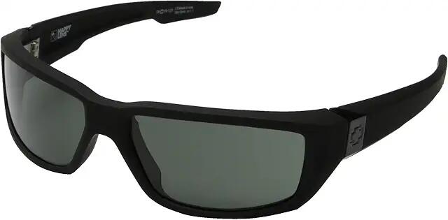 Spy Optic Dirty Mo (Soft Matte Black w/Signature /Happy Gray Green) Sport Sunglasses Cover