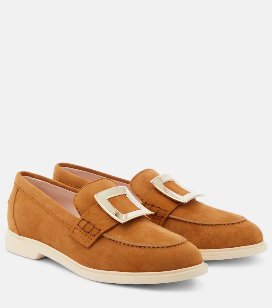 Roger Vivier Viv' Rangers suede loafers Cover