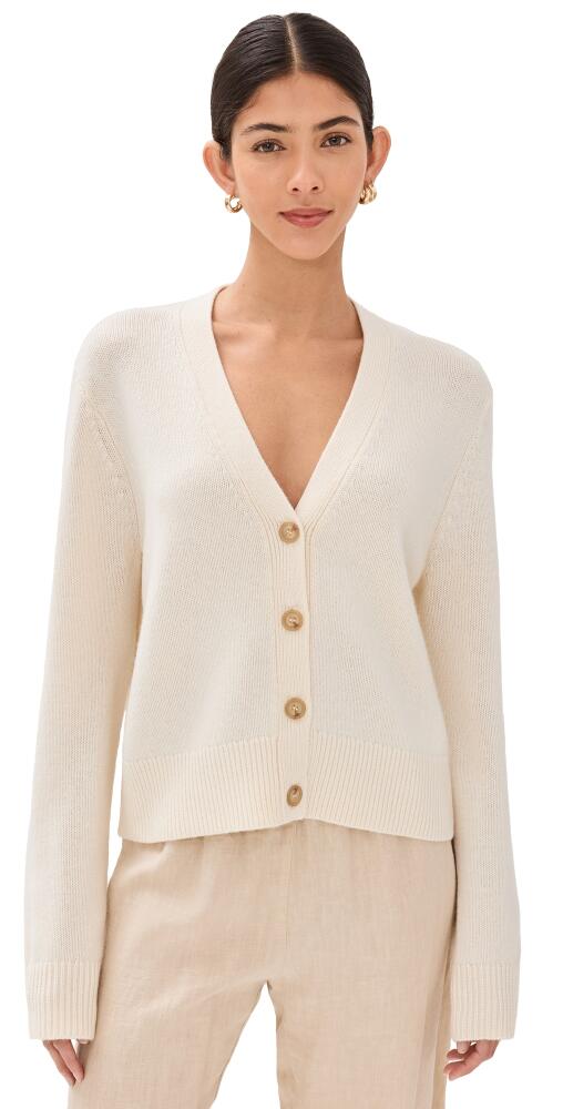 Jenni Kayne Cashmere Cardigan Ivory Cover