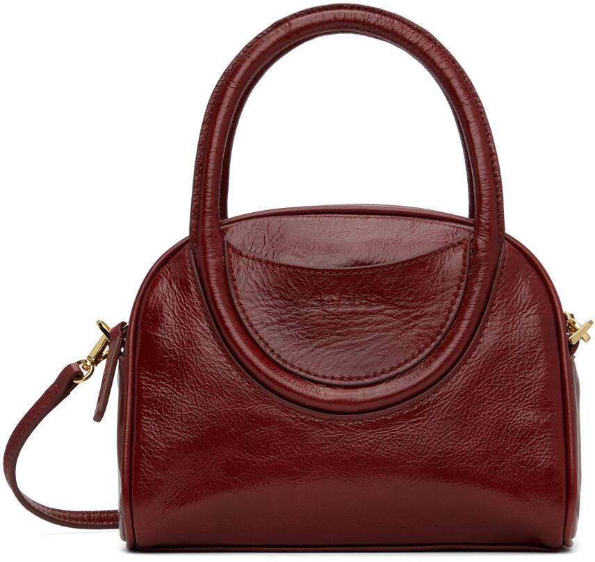 Staud Red Maude Mini Bowler Bag Cover