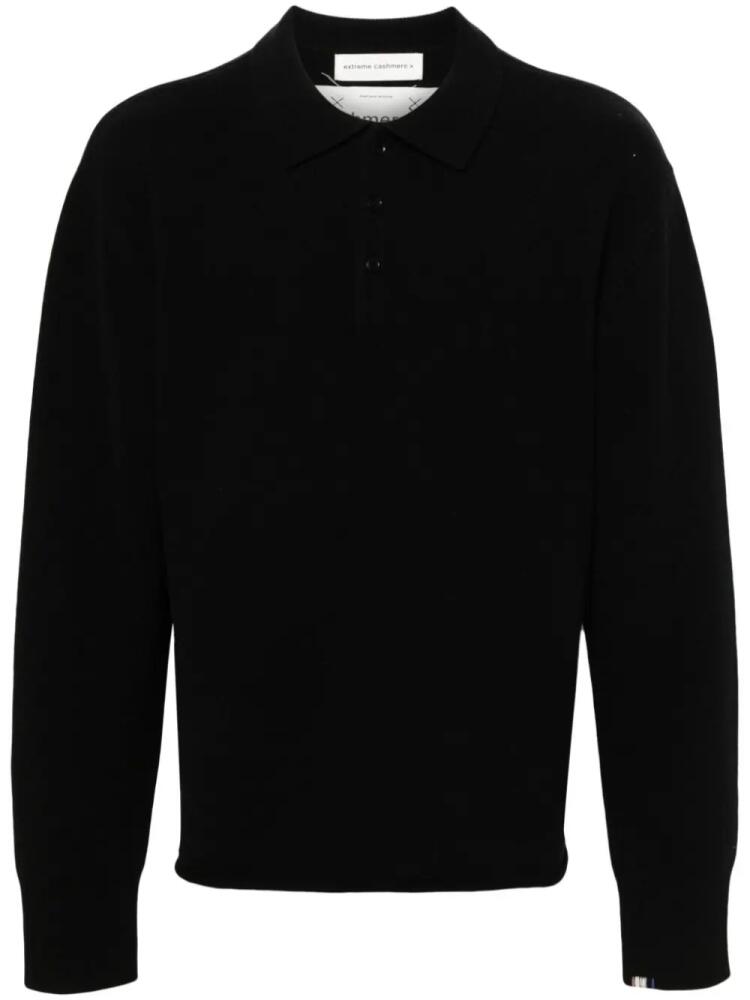 extreme cashmere N°357 Marylebone sweater - Black Cover