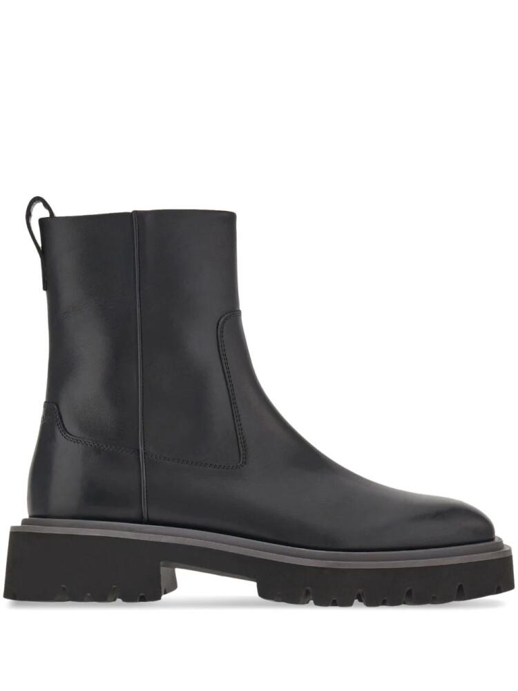 Ferragamo leather ankle boots - Black Cover