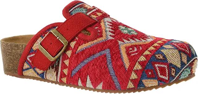 Dirty Laundry Magnolias (Red Multi) Women's Slippers Cover