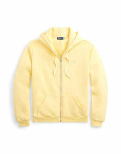 Polo Ralph Lauren Woman Sweatshirt Yellow Cotton, Polyester Cover