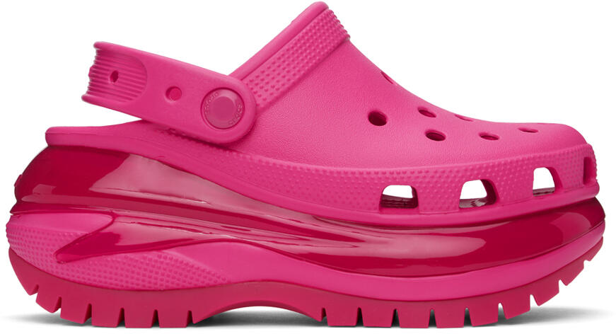 Crocs Pink Mega Crush Clogs Cover