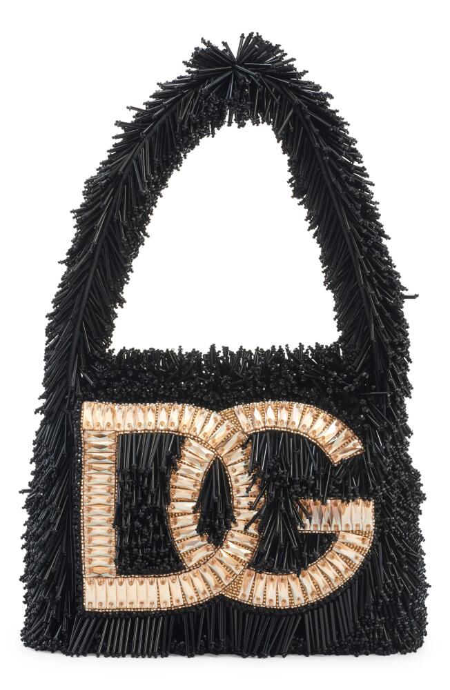 Dolce & Gabbana DG Fringe Handheld Bag in Black Cover