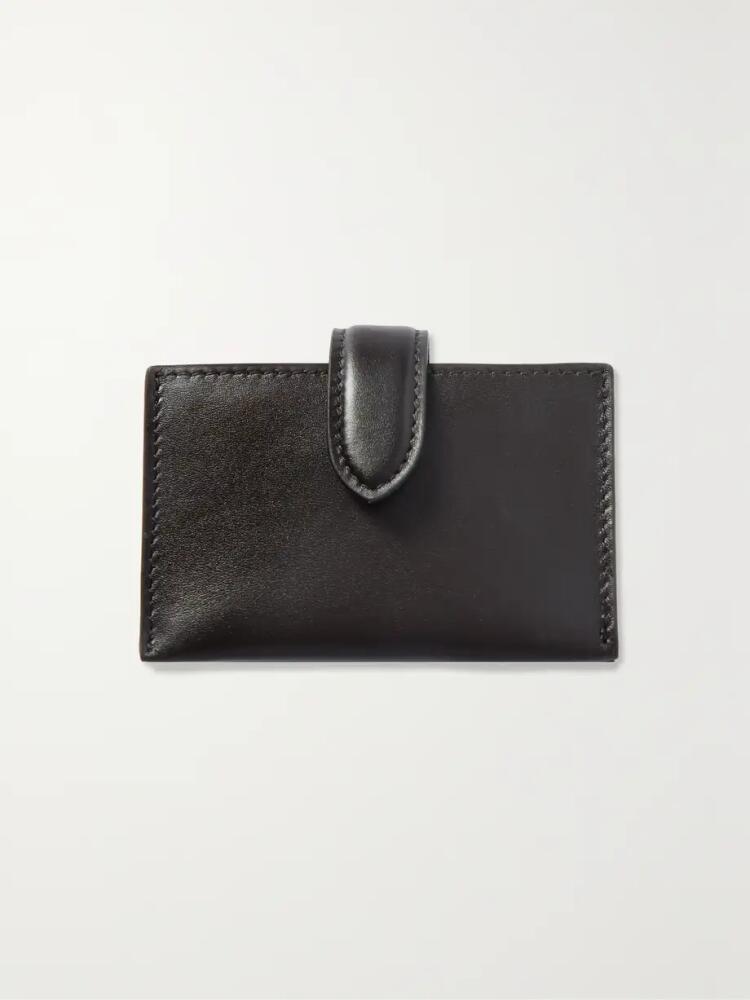 The Row - Smooth Leather Cardholder - Brown Cover