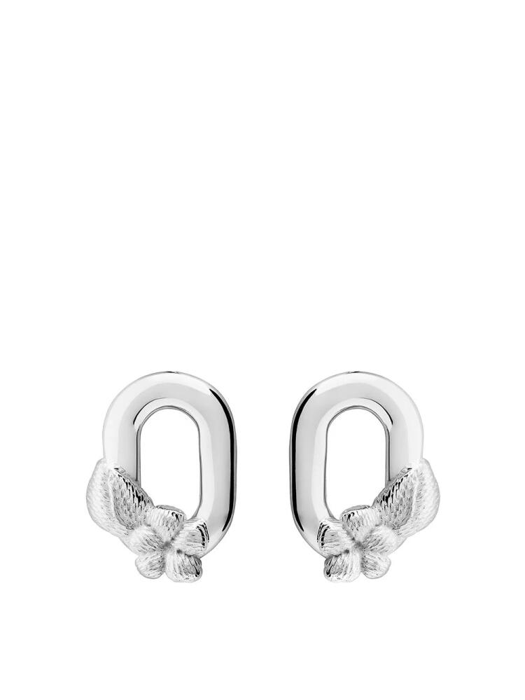 TANE México 1942 Bordados link earrings - Silver Cover