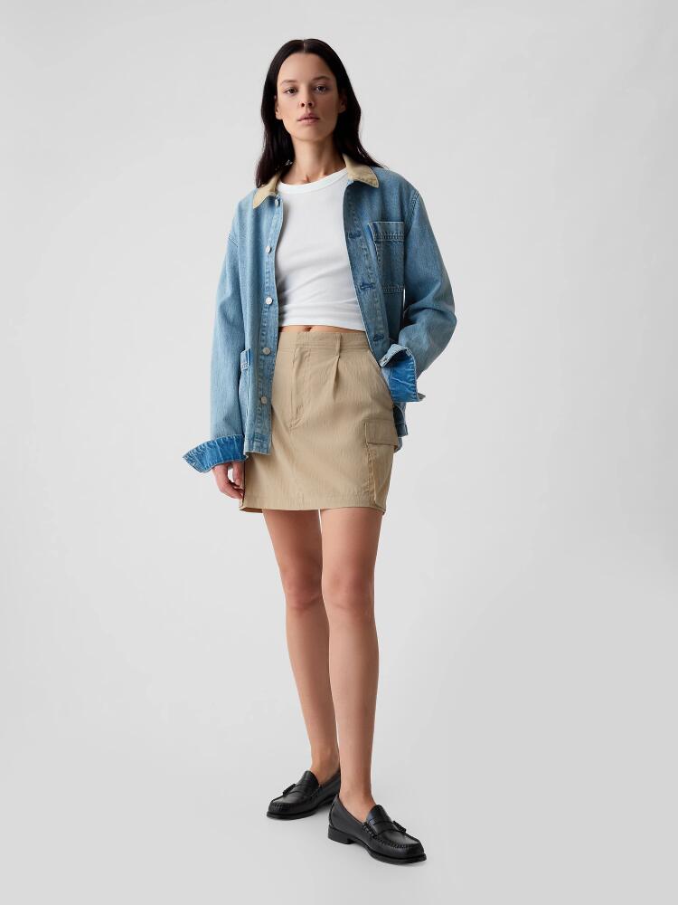 Gap Utility Mini Skirt Cover