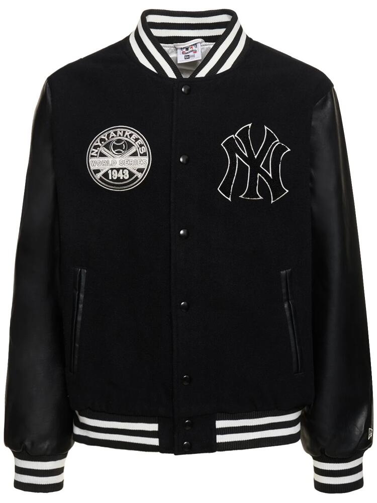 NEW ERA Mlb Ny Yankees Large Logo Varsity Jacket Cover