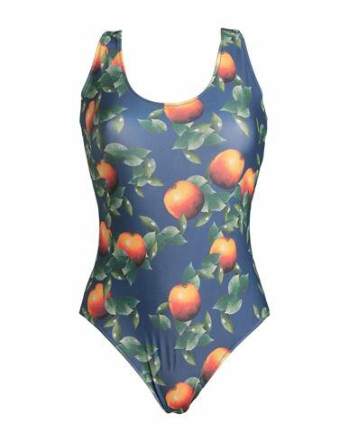 Oas Woman One-piece swimsuit Midnight blue Polyamide, Elastane Cover