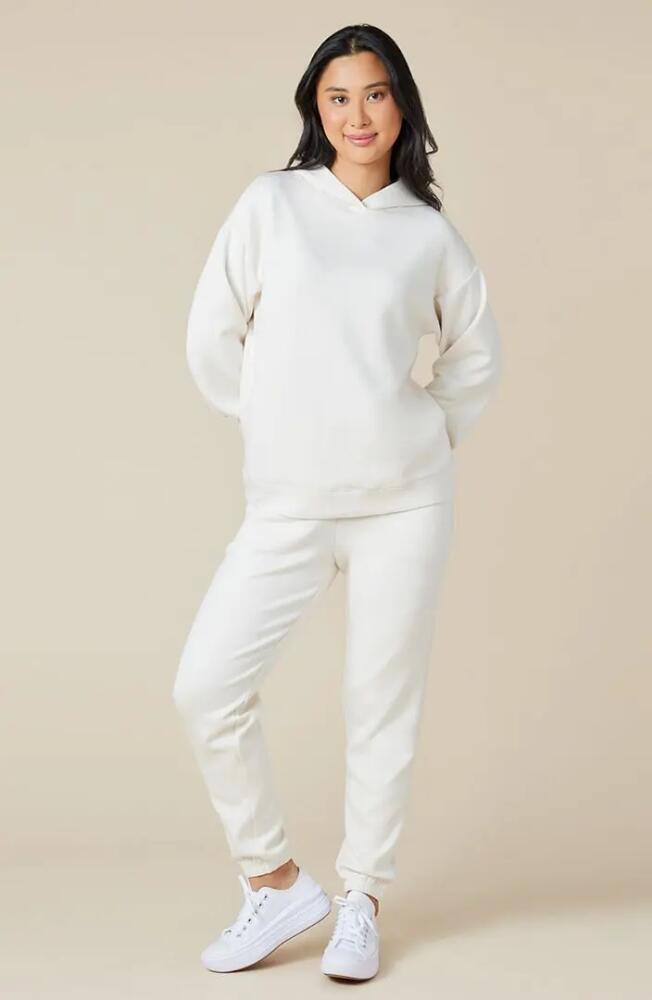 Softies Athleisure DreamTech Oversize Hoodie Lounge Set in Almond Cover