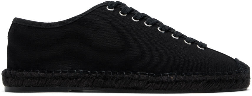 Bode Black Tennis Espadrilles Cover