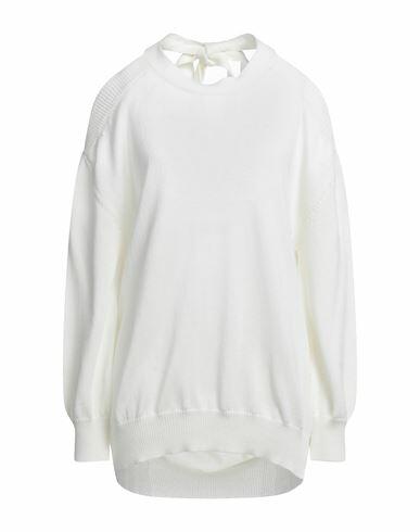 Jucca Woman Sweater White Cotton Cover