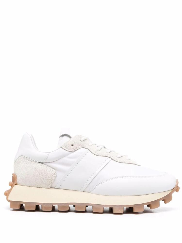 Tod's panelled low-top sneakers - White Cover