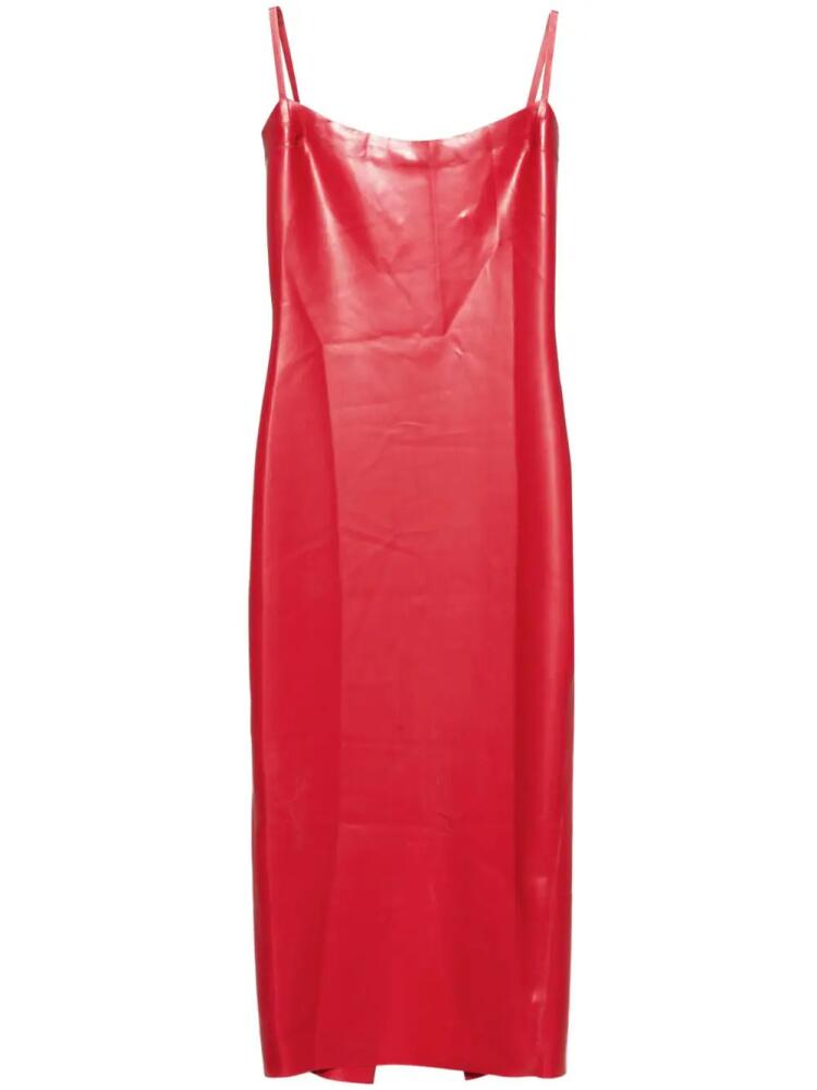 POSTER GIRL Whistle midi dress - Red Cover