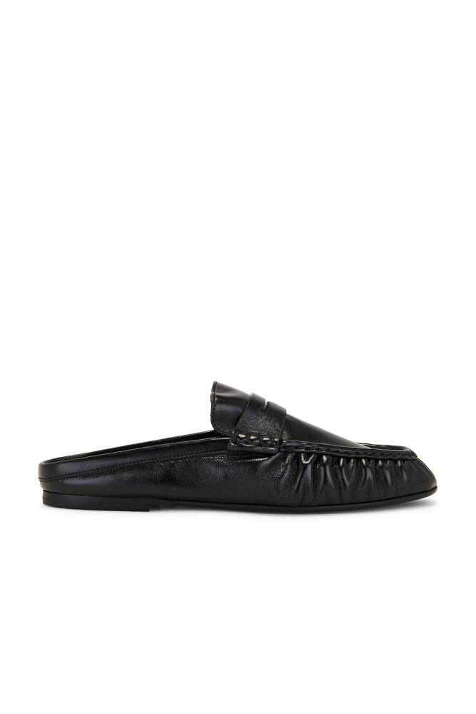 Saint Laurent Peg Loafer in Black Cover